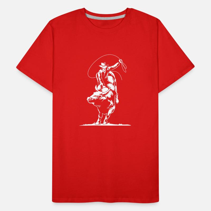 Rodeo Men's Premium Organic T-Shirt
