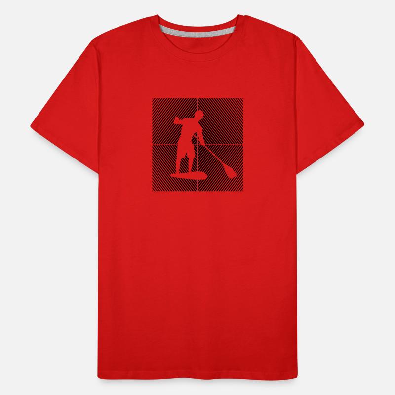 SUP paddle Stand Up Paddle paddle paddle T-shirt bio Premium Homme