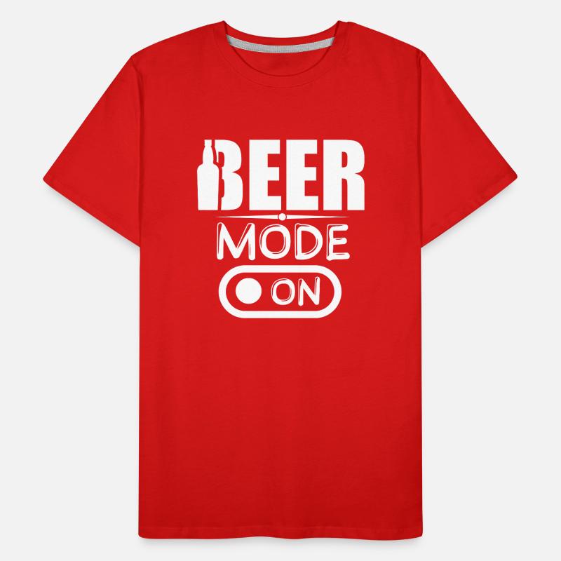 Mode bière sur Mode bière activé T-shirt bio Premium Homme