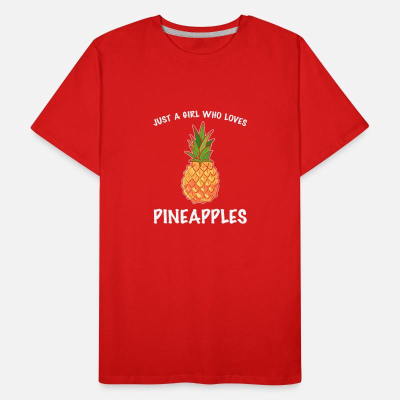 Pineapple Men's Premium Organic T-Shirt