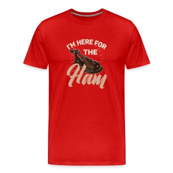 Spanien Andalusien Urlaub Jamon Chefkoch Essen - Männer Premium Bio T-Shirt - Rot - Vorne - Damien (186cm)