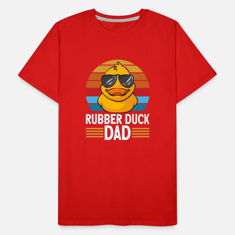 Rubber Duck Rubber Duck Men's Premium Organic T-Shirt