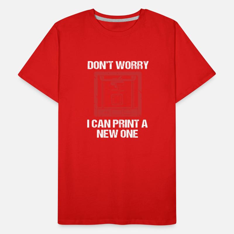 Impression 3D T-shirt bio Premium Homme