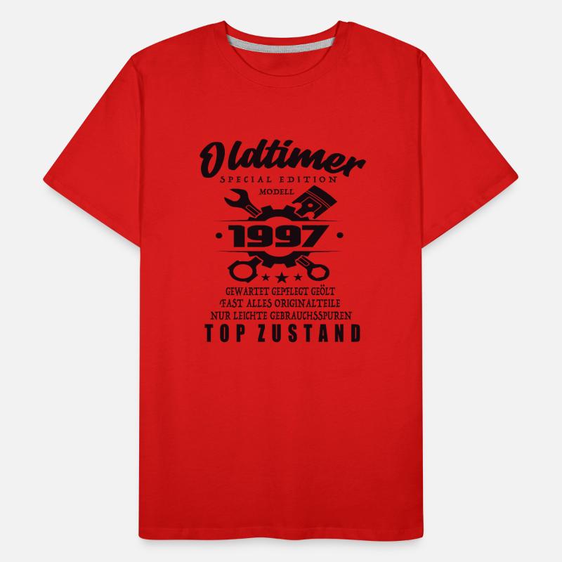 Oldtimer Special Edition Modell 1997 Geburtstag Männer Premium Bio T-Shirt