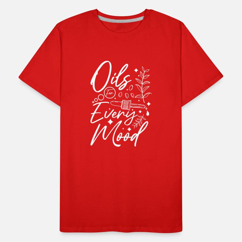 Essential oils for every mood Männer Premium Bio T-Shirt