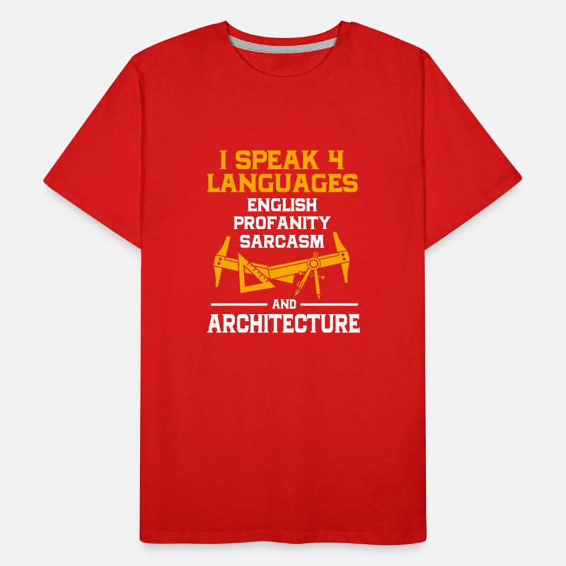 Architecte Architecture T-shirt bio Premium Homme