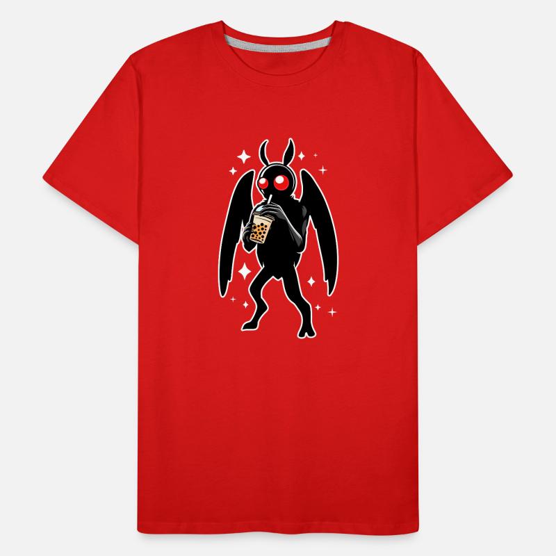 Mothman Bubble Tee Männer Premium Bio T-Shirt