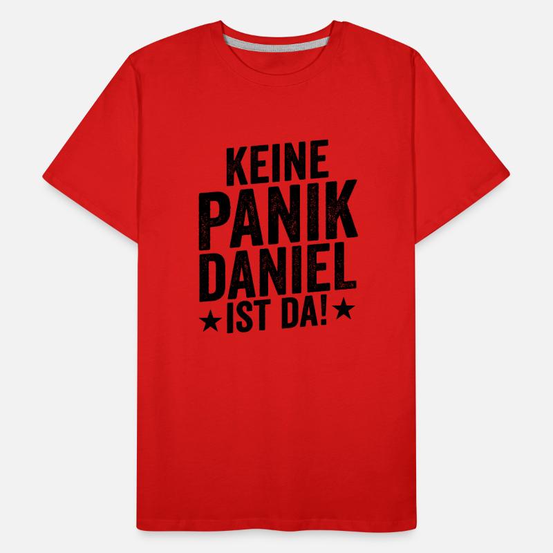 First name Daniel Men's Premium Organic T-Shirt