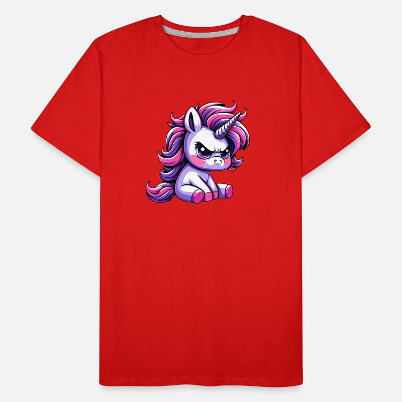 Grumpy Unicorn Men's Premium Organic T-Shirt