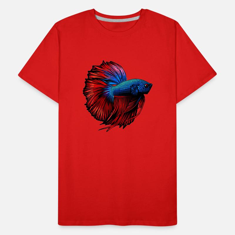 Bettas Betta Fish Betta Men's Premium Organic T-Shirt