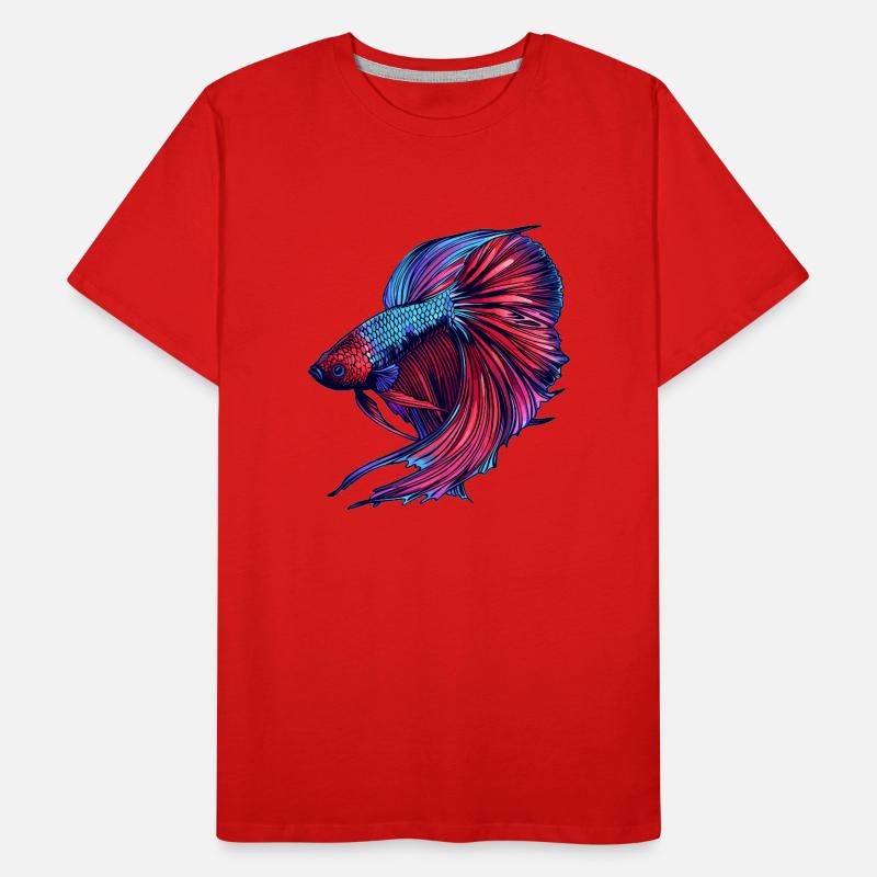 Bettas Betta Fish Betta Men's Premium Organic T-Shirt