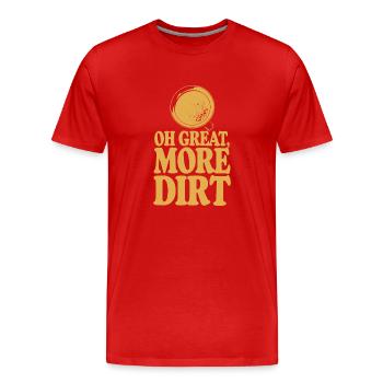Goldrausch Abenteuer Goldsucher Schatzsuche - Männer Premium Bio T-Shirt - Rot - Vorne - Damien (186cm)