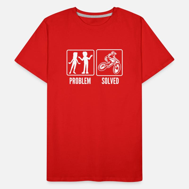 Problem solved: Cyclist Men's Premium Organic T-Shirt