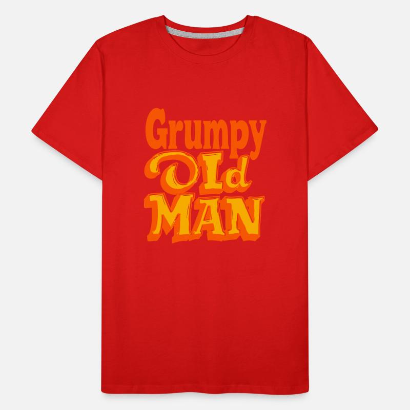 GRUMPY OLDMAN Men's Premium Organic T-Shirt