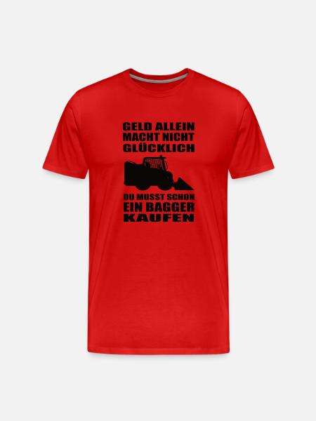 Landscaper - Men's Premium Organic T-Shirt - red