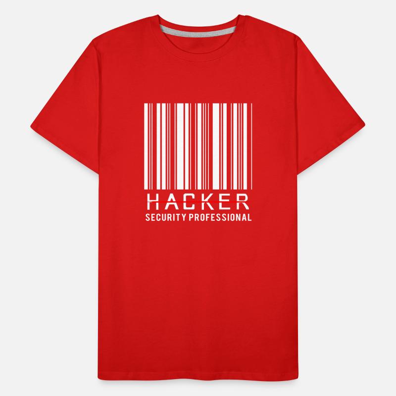 Cybersecurity Cyber Programmierer Hacker Männer Premium Bio T-Shirt