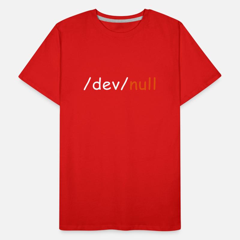 dev null Männer Premium Bio T-Shirt