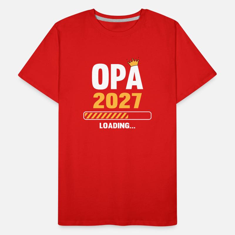 Opa 2027 Loading Männer Premium Bio T-Shirt