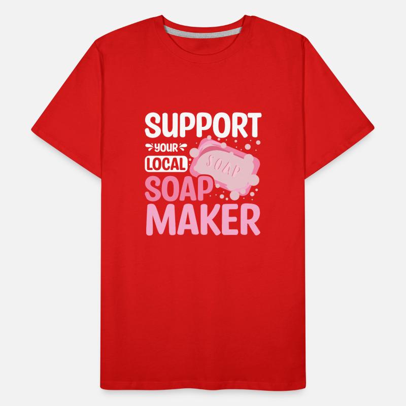Support your local Soap maker Men's Premium Organic T-Shirt