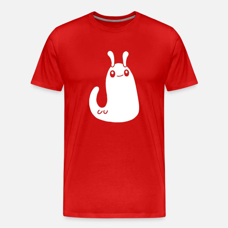 Limmace 13 - Männer Premium Bio T-Shirt - Rot