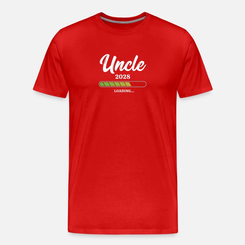Uncle Loading 2028 - Men's Premium Organic T-Shirt - red