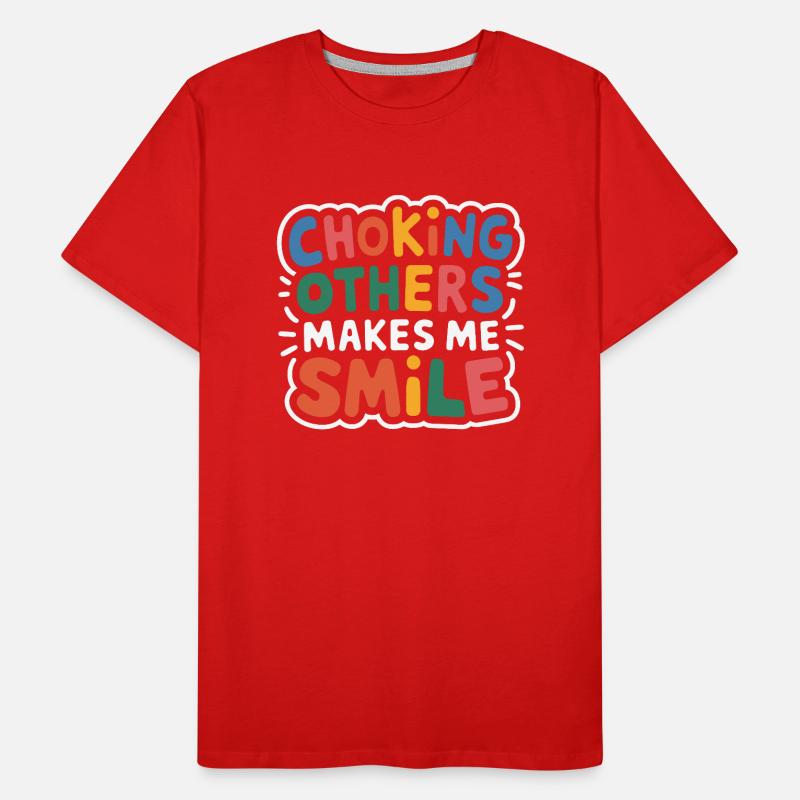 Mit Technik und Humor rollen Männer Premium Bio T-Shirt