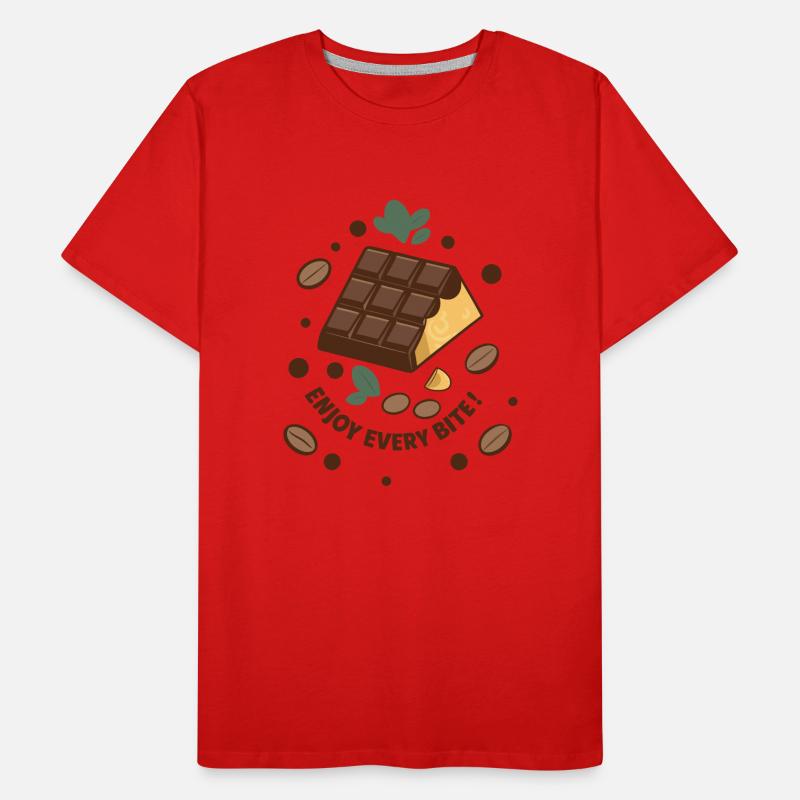 CHOCOLATE BARS Men's Premium Organic T-Shirt
