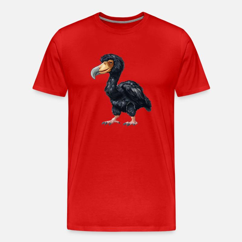 Dodos Dodo - Männer Premium Bio T-Shirt - Rot