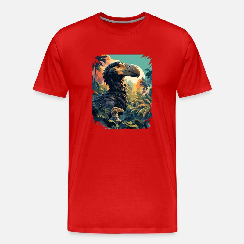 Dodos Dodo - T-shirt bio Premium Homme - rouge