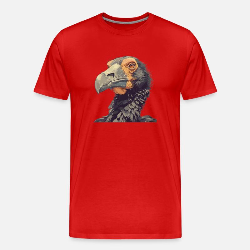 Dodos Dodo - Männer Premium Bio T-Shirt - Rot