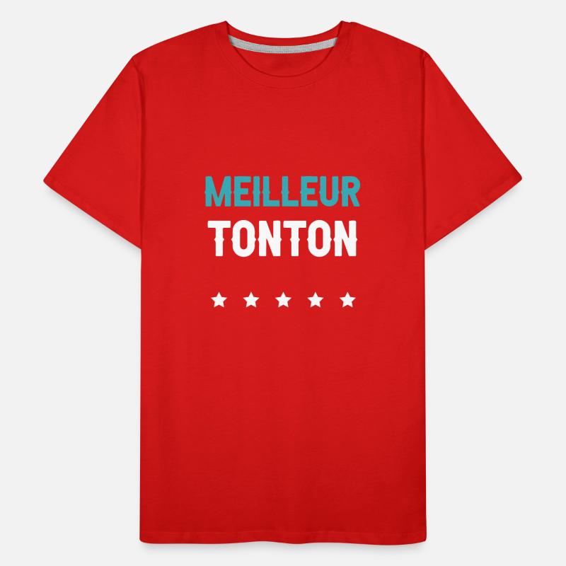 bester Onkel Zukunft Onkel Mann Geschenk Onkel Männer Premium Bio T-Shirt