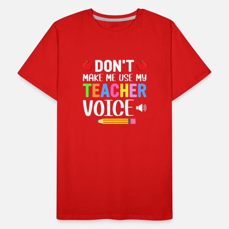 Lehrer Männer Premium Bio T-Shirt