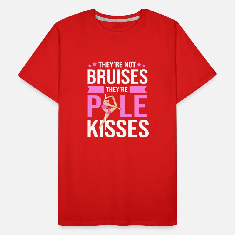 Pole Dance Männer Premium Bio T-Shirt