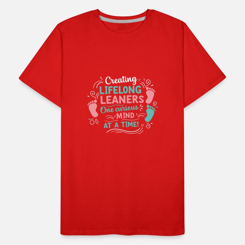 Creating lifelong learners, one curious mind at a Men's Premium Organic T-Shirt