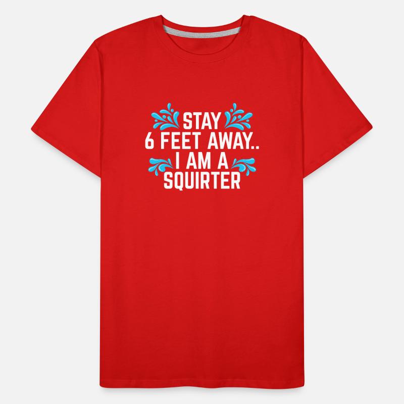 Squirter Creative graphics for fun Men's Premium Organic T-Shirt