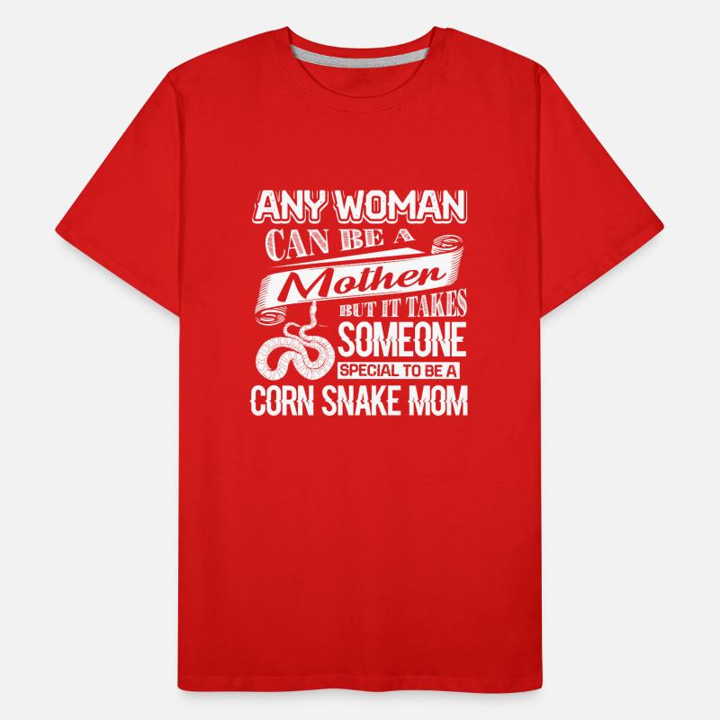 Corn Snake Proud To Be Corn Snake Mom Men's Premium Organic T-Shirt