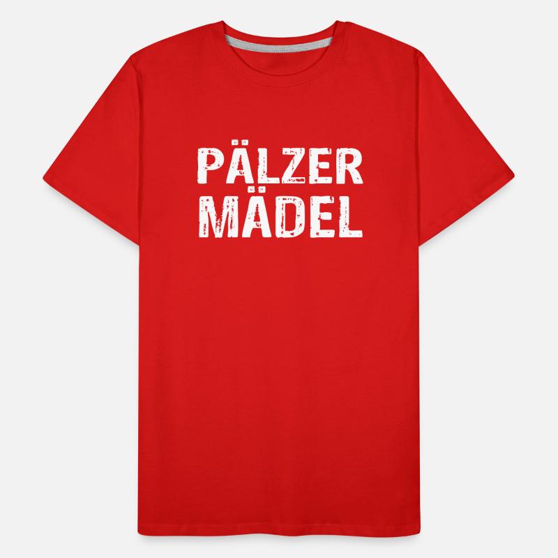 Pälzer Mädel Männer Premium Bio T-Shirt
