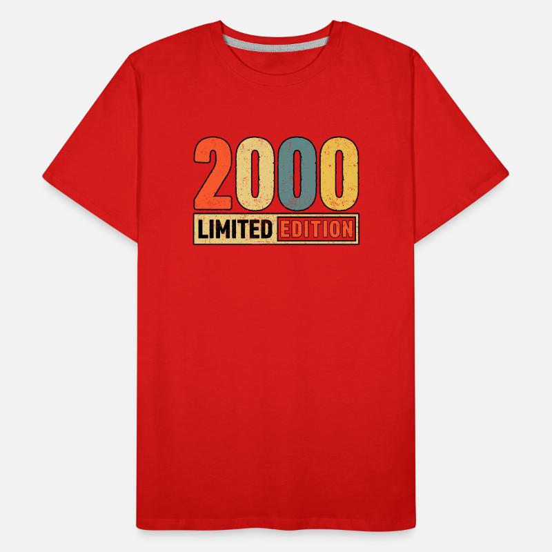 Edition limitée 2000 T-shirt bio Premium Homme