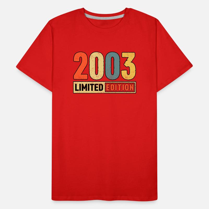 Edition limitée 2003 T-shirt bio Premium Homme