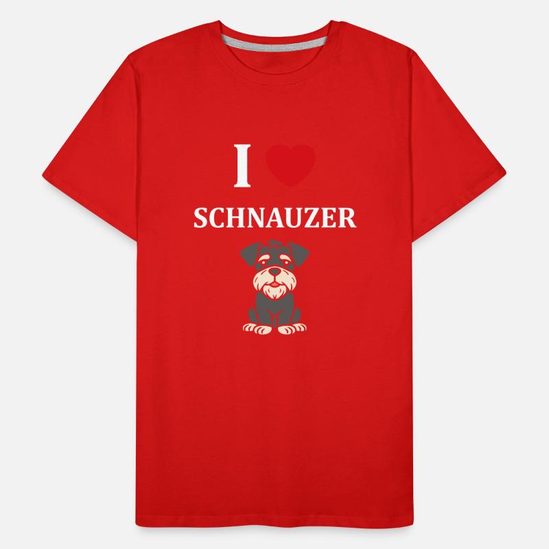Schnauzer Men's Premium Organic T-Shirt