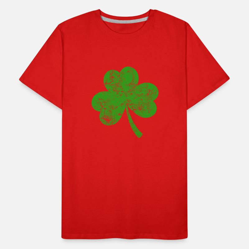 Trèfle - Saint-Patrick - Irlande T-shirt bio Premium Homme