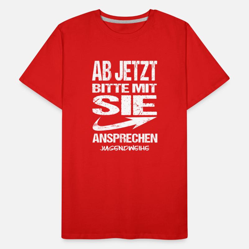 Jugendweihe - Jugendweihe 2026 Männer Premium Bio T-Shirt