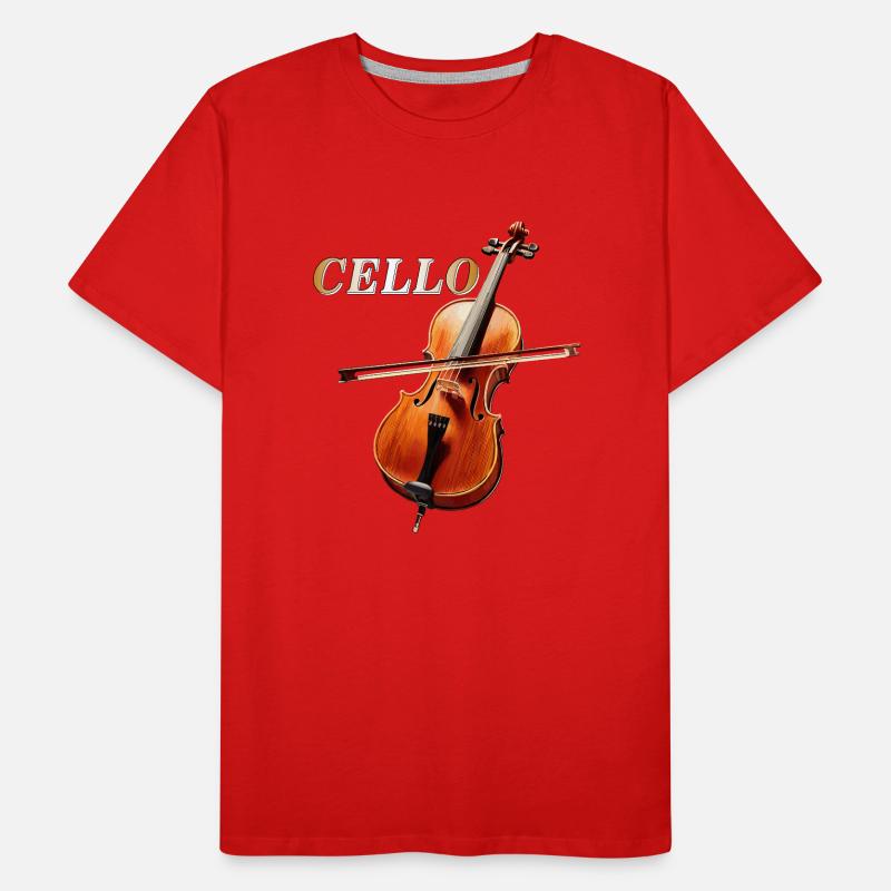 VIOLONCELLE T-shirt bio Premium Homme