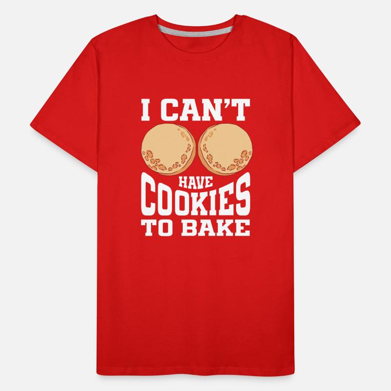 Baking Bakery Baker Men's Premium Organic T-Shirt
