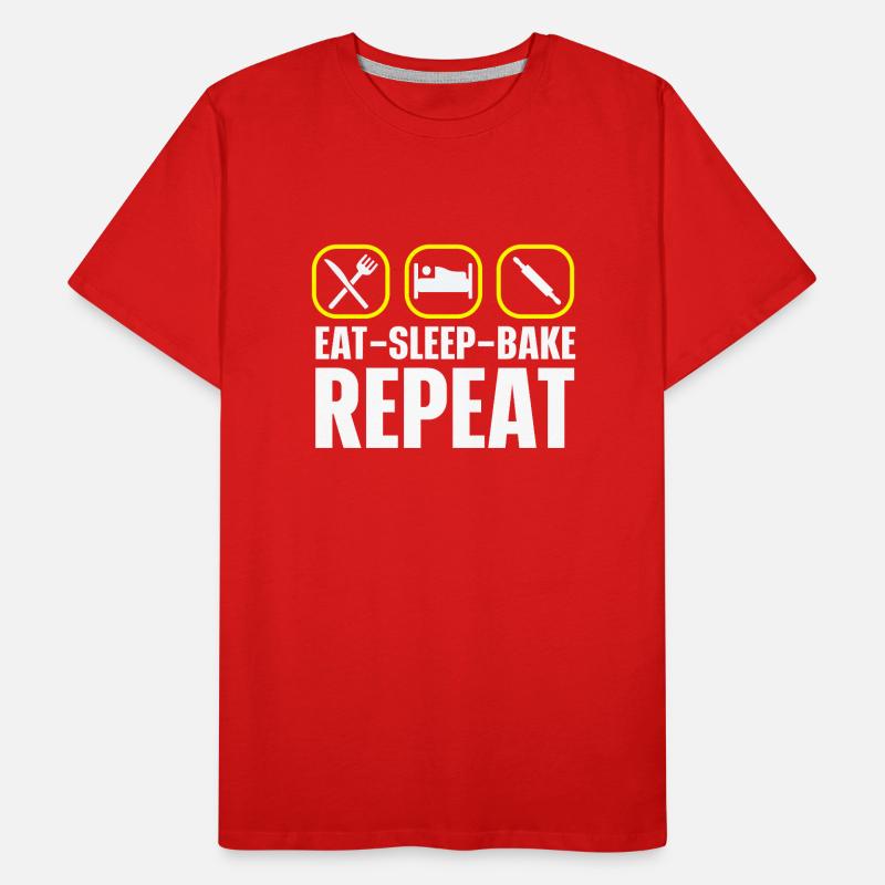 Baking Bakery Baker Men's Premium Organic T-Shirt