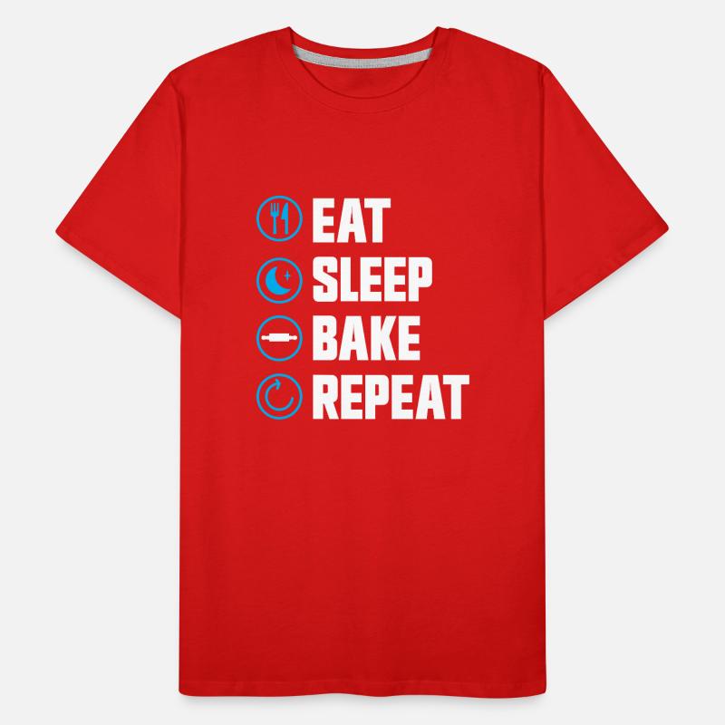 Baking Bakery Baker Men's Premium Organic T-Shirt