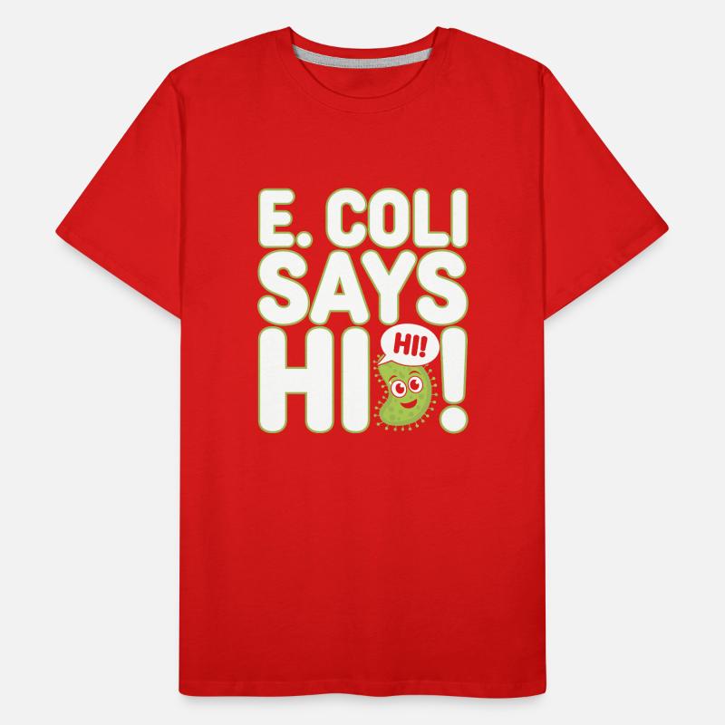 Passionné de microscope Technicien de laboratoire Science T-shirt bio Premium Homme