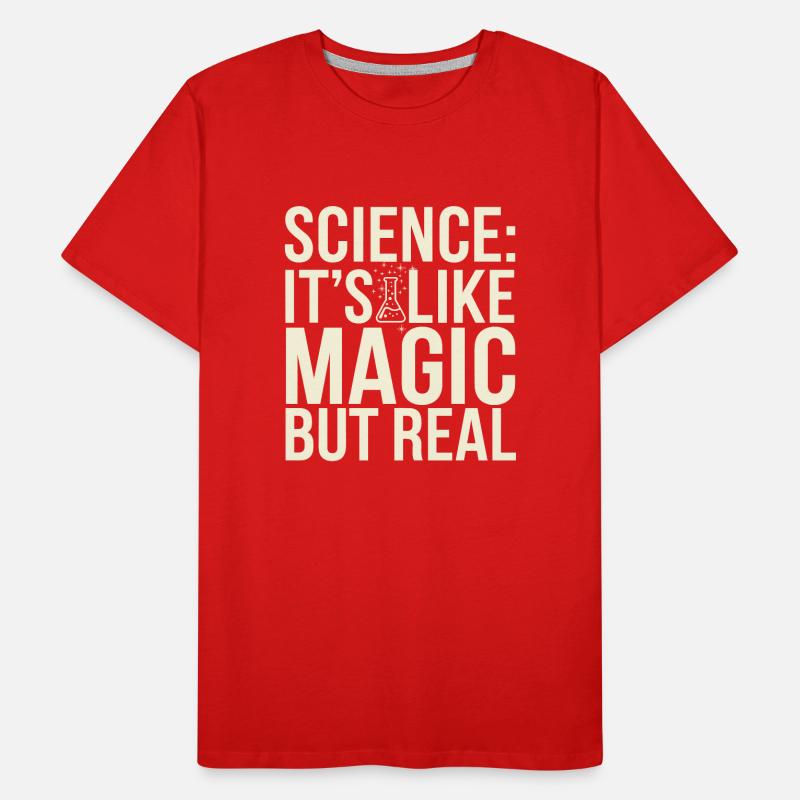 Microscope Enthusiast Lab Technician Science Men's Premium Organic T-Shirt