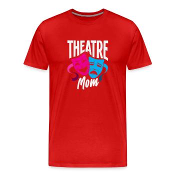 Musicals Für Theatre Mom Und Musical Lover - Männer Premium Bio T-Shirt - Rot - Vorne - Damien (186cm)