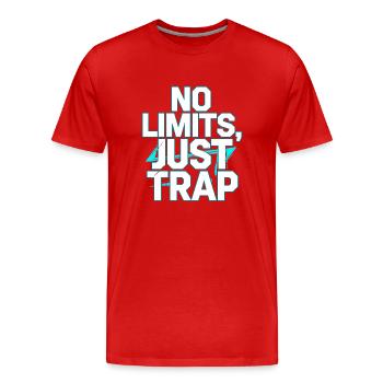 Music Produzent 808 Bass Hip-hop Beatmaker - Männer Premium Bio T-Shirt - Rot - Vorne - Damien (186cm)